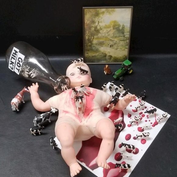 Classic mad cow baby "Halloween Horror" - Picture 2 of 6